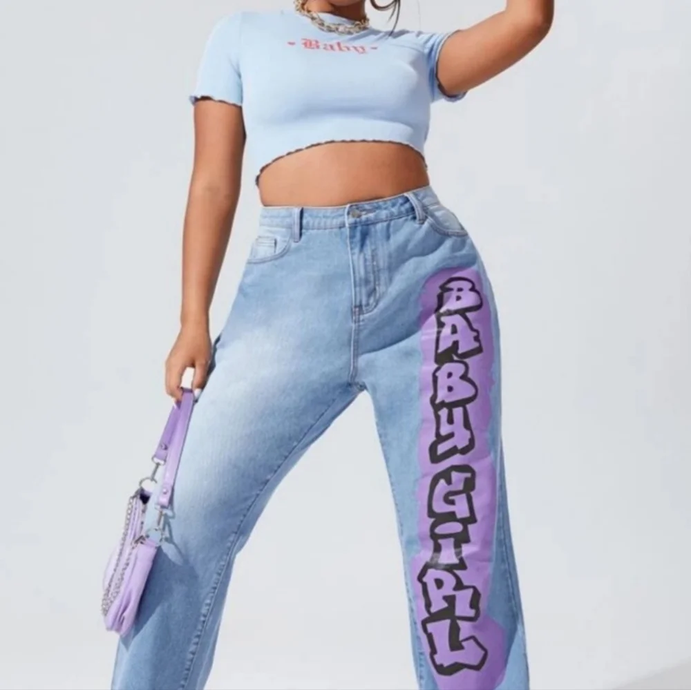 Shein Baby Girl Jeans Size 0XL